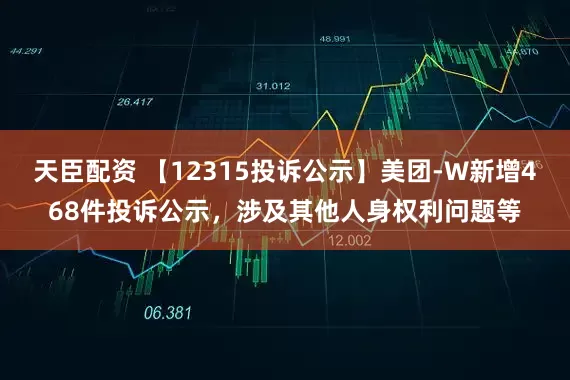 天臣配资 【12315投诉公示】美团-W新增468件投诉公示，涉及其他人身权利问题等